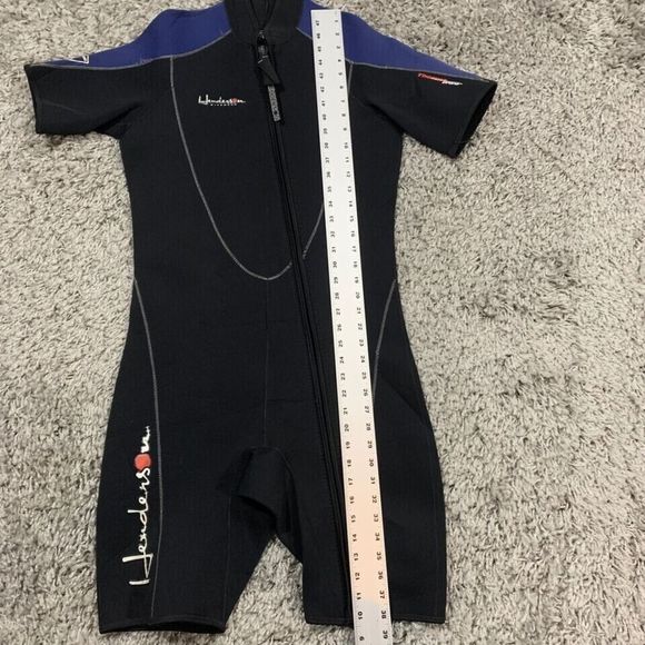 Henderson Wetsuit Men's L Large Dive Wear Thermoprene Short Sleeve Black - Picture 11 of 16